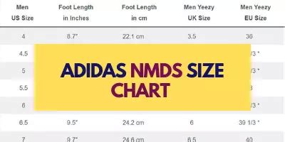 custom adidas nmd|adidas nmd size chart.